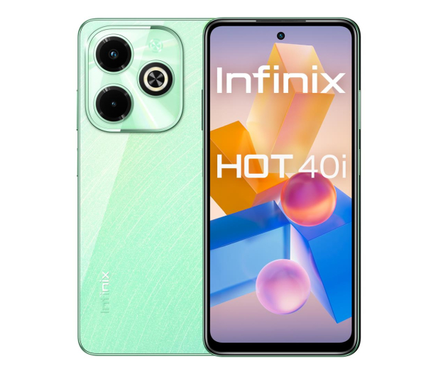 Infinix Hot 40i 8/256GB Starfall Green 90Hz - 1217500 - zdjęcie